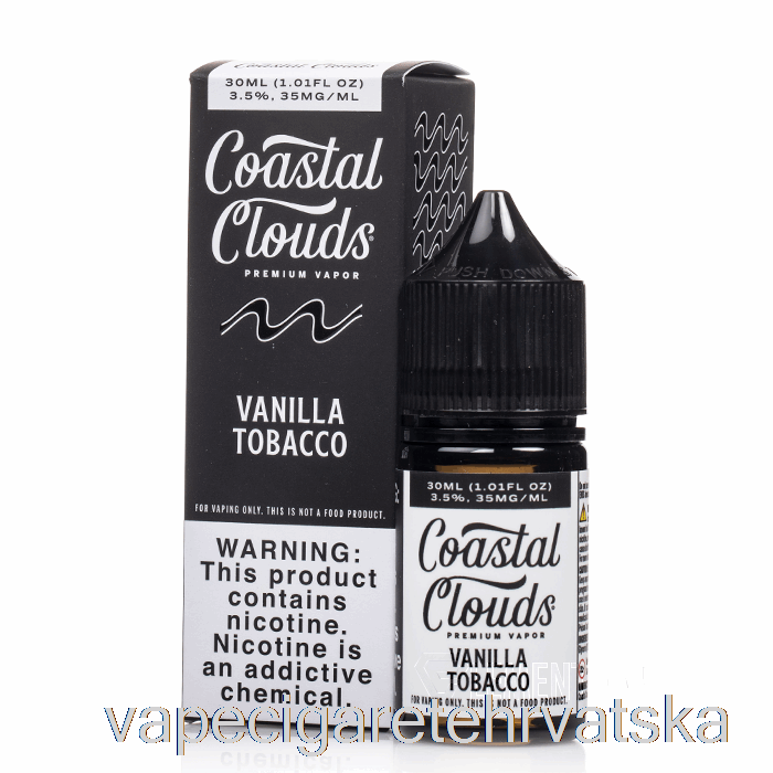 Vape Cigarete Vanilla Tobacco - Obalni Oblaci Sol - 30ml 50mg